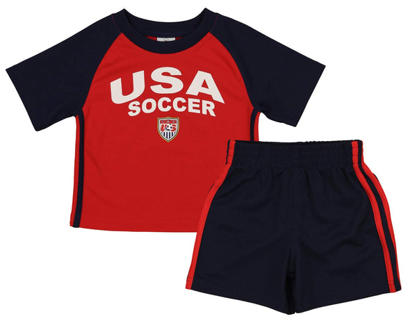 Outerstuff MLS Toddlers USA Team Performance Shirt & Shorts Set