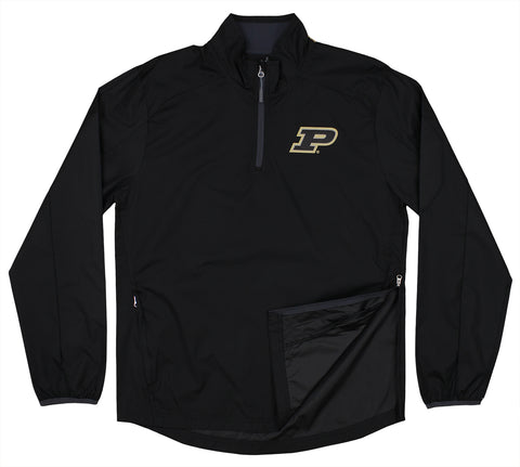 Outerstuff NCAA Men's Purdue Boilermakers Apex 1/4 Zip Pullover Jacket