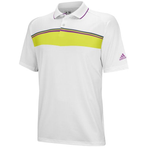 Adidas Golf Men's Puremotion Tour Climacool Geo Print Polo Shirt - Many Colors