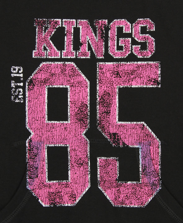 Adidas NBA Youth Girls (7-16) Sacramento Kings Scoop Neck Fleece Sweatshirt