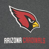 Zubaz NFL Arizona  Cardinals Men's Heather Grey  Fleece Hoodie