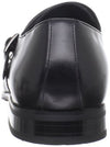 Stacy Adams Men's Broderick Leather Slip-On Dress Buckle Shoes, Black
