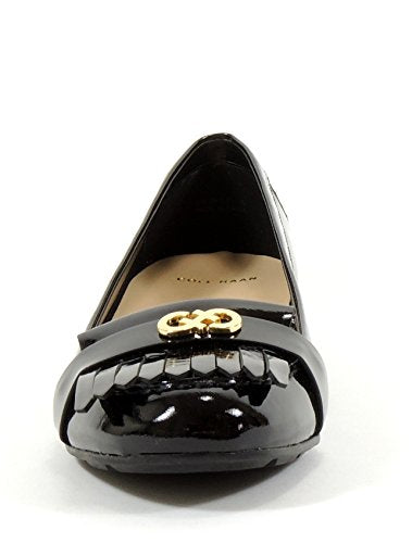 Cole Haan Women's Cameo Patent Leather Loafer II Flats Shoes - Black