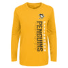 Outerstuff NHL Youth Boys (8-20) Pittsburgh Penguins Performance Long & Short Sleeve T-Shirt Set