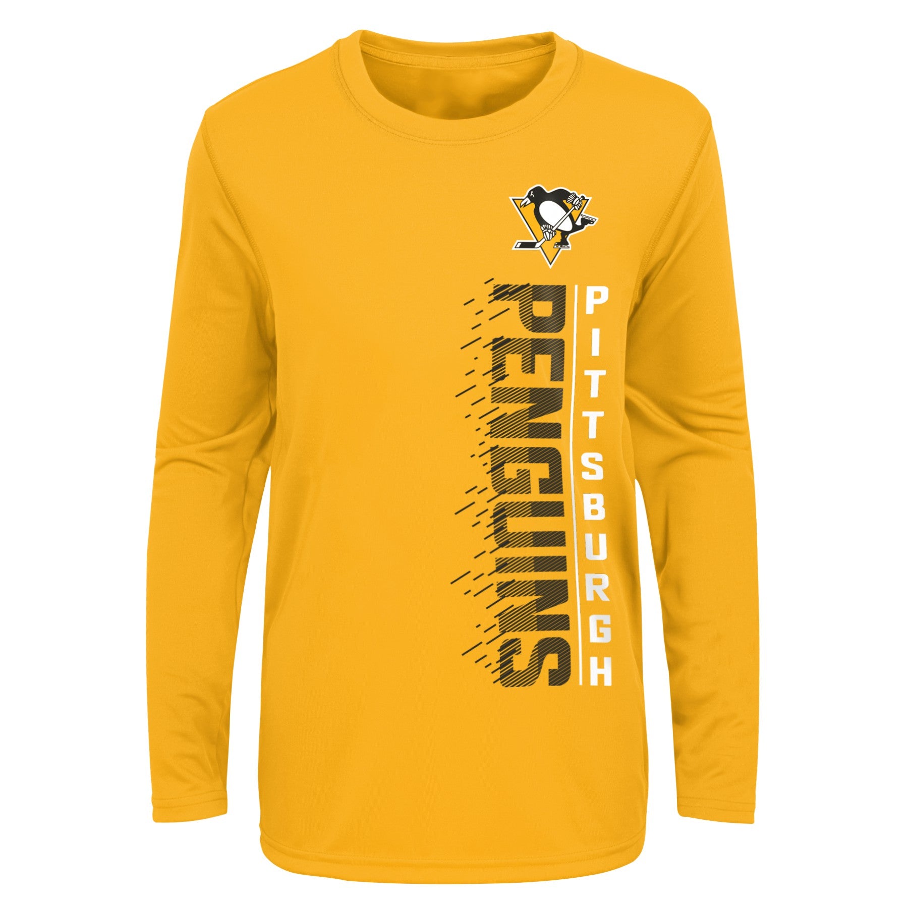 Outerstuff Sabres Boys NHL Raglan Long Sleeve T-Shirt, Gray – Fanletic