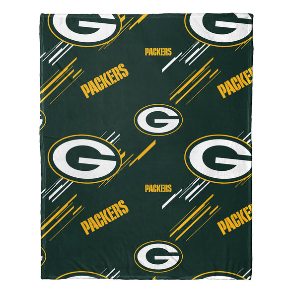 Northwest NFL Green Bay Packers Slashed Pillow and Throw Blanket Set