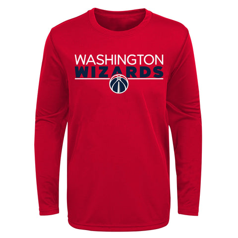 NBA Youth Boys Washington Wizards Tactical Stance Performance Tee