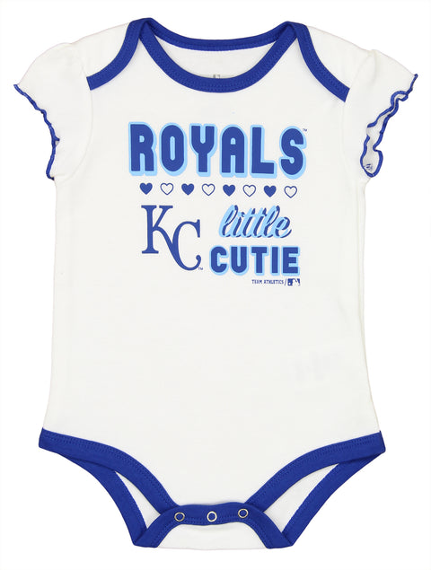 Outerstuff MLB Infants Kansas City Royals Little Cutie Creeper & Tutu Leggings Set