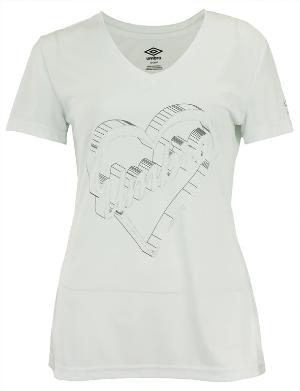 Umbro Women's Heart of Gold Climate Short Sleeve Tee