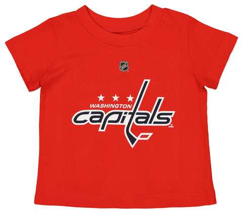 Reebok Washington Capitals Braden Holtby #70 NHL Toddlers Player Tee, Red
