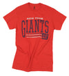 New York Giants NFL Football Men's Fundamentals Logo T-Shirt Tee Top, Red