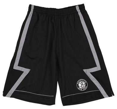 Zipway NBA Youth (8-20) Brooklyn Nets Basketball Shorts, Black