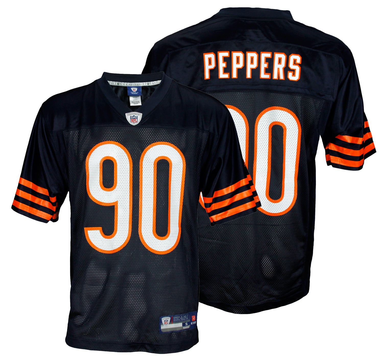 Reebok Mens NFL Chicago Bears JULIUS PEPPERS # 90 Replica
