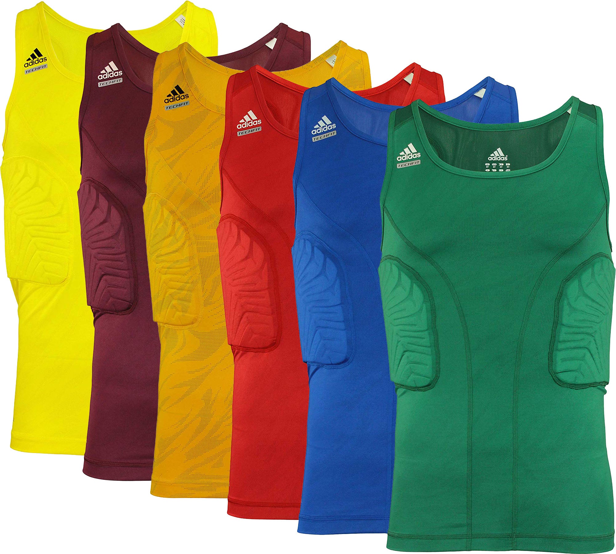 NBA Basketball Adidas Clima Cool Tech Fit Padded Compression Tank Top White  Med