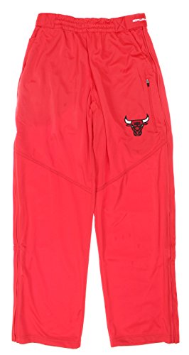 Zipway NBA Youth Boys Chicago Bulls Ruler Lounge Basketball Pants, Red