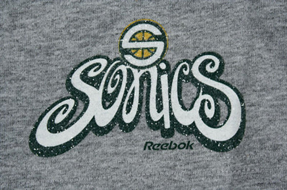 Reebok Women's NBA Seattle Sonics Booty Shorts | Grey