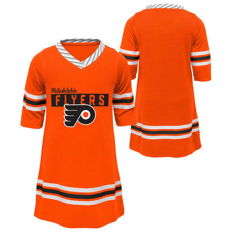 Outerstuff NHL Little Girls (4-6X) Philadelphia Flyers Sassy Skater Tunic