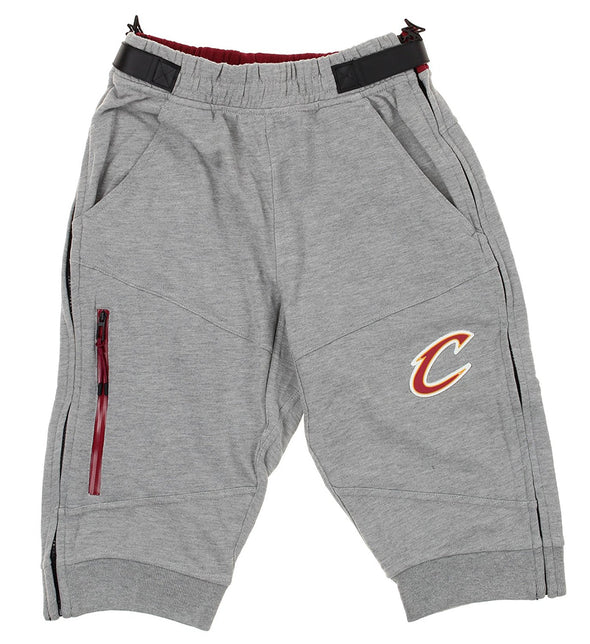 Zipway NBA Men's Cleveland Cavaliers French Terry Tearaway Jogger Shorts