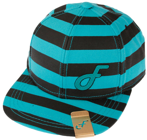 Flat Fitty Folsom Strap Back Cap Striped Hat - Many Colors