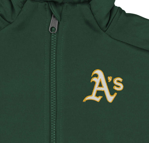 Outerstuff MLB Youth/Kids Oakland Athletics Performance Full Zip Hoodie