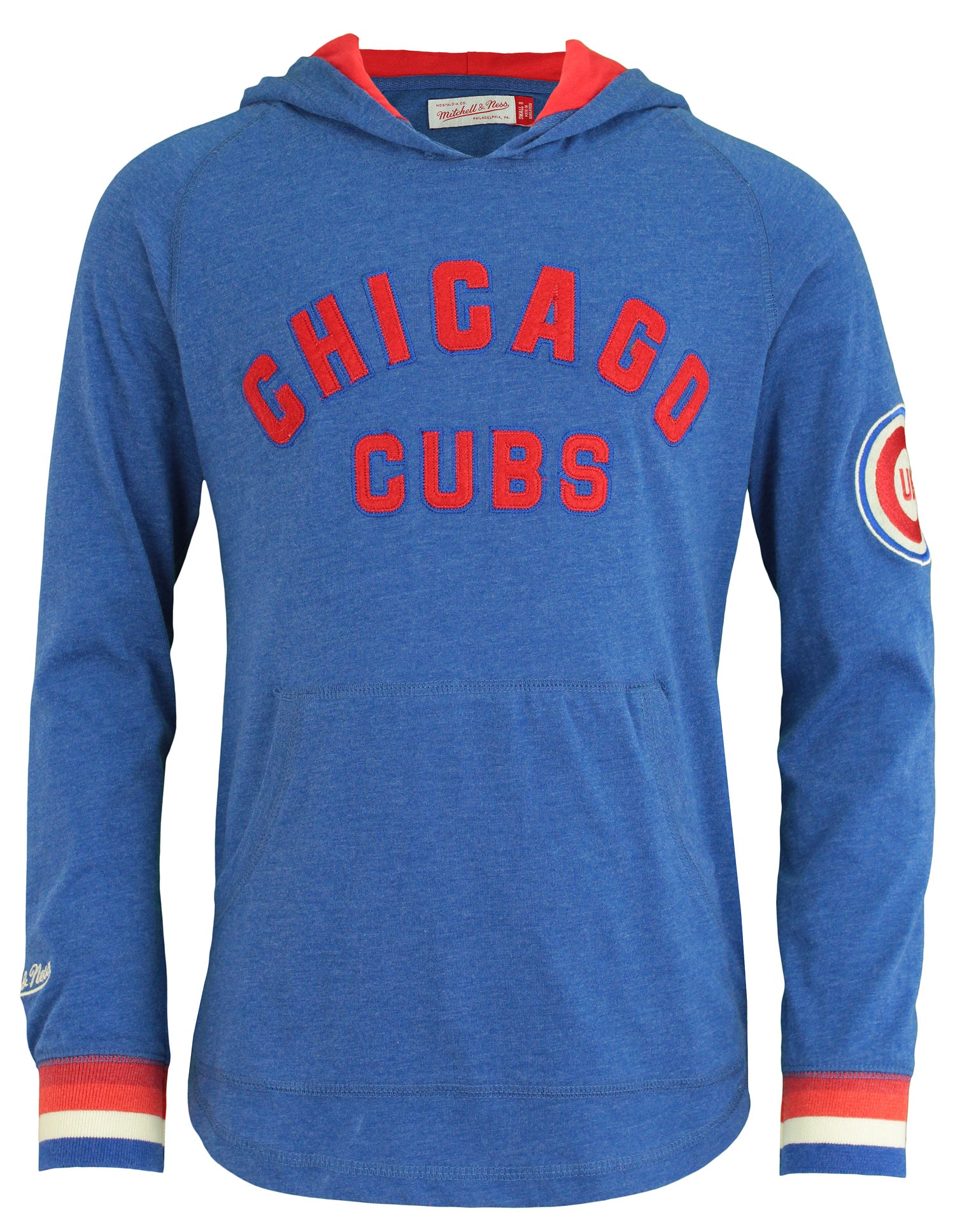 Outerstuff Chicago Cubs Pinstripe Youth T-Shirt Medium-10/12