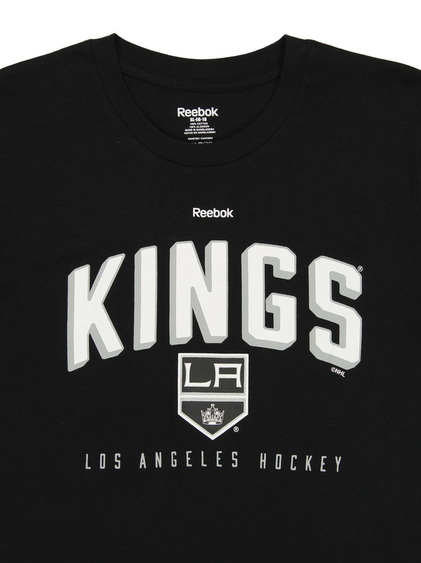 Reebok NHL Youth (8-20) Los Angeles Kings Arch Standard Short Sleeve Tee