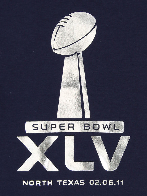 Reebok NFL Women's Super Bowl XLV Short Sleeve Tissue Tee, Medium