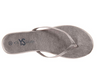 Yosi Samra Women's Roee Flip Flop, Pewter