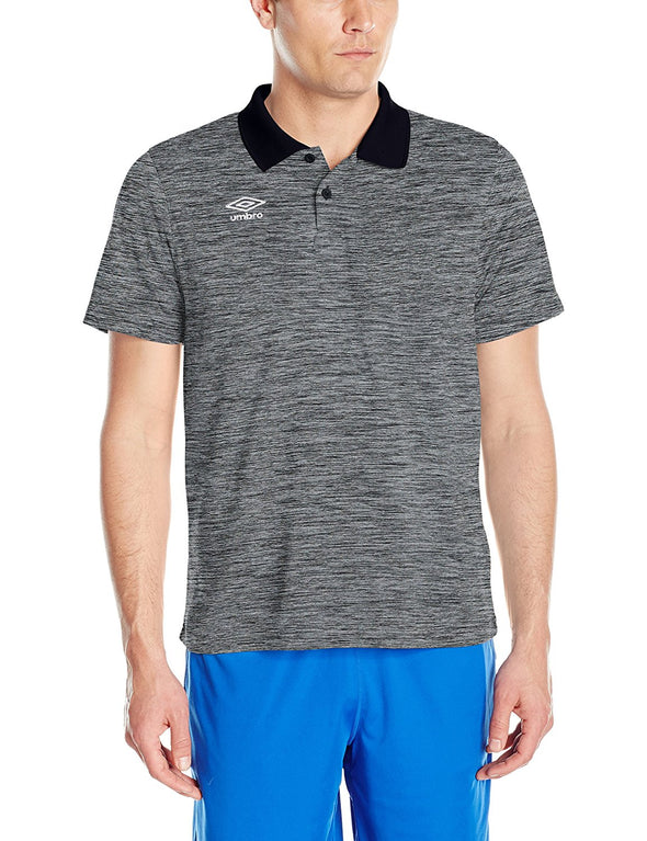 Umbro Men's Heathered Polo Top, Color Options