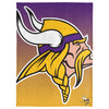 FOCO NFL Minnesota Vikings Gradient Micro Raschel Throw Blanket, 50 x 60