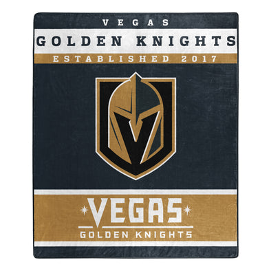 Northwest NHL Las Vegas Golden Knights Raschel Throw Blanket