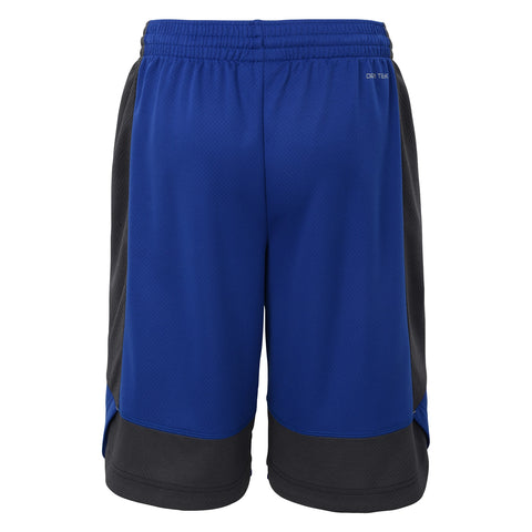 Outerstuff Golden State Warriors NBA Boys Youth (8-20) Jump Ball Shorts, Blue
