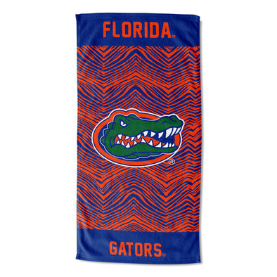 Northwest NCAA Florida Gators State Line Beach Towel, 30x60
