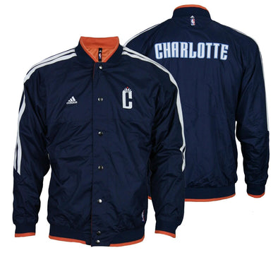 Adidas NBA Youth Charlotte Bobcats On Court Reversible Jacket