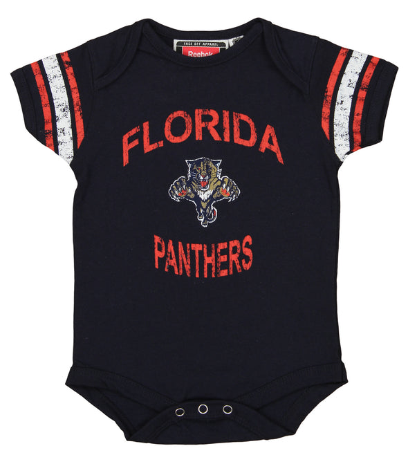 Reebok NFL Football Infant Carolina Panthers Foldover Creeper, Navy