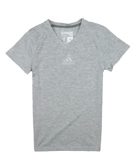 Adidas Youth Girls Ultimate Athletic V-Neck Short Sleeve Tee T-Shirt, Many Colors