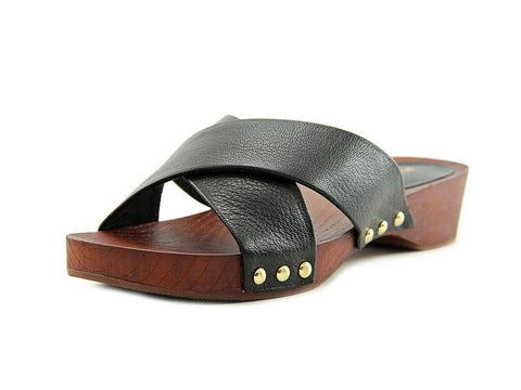 BCBGeneration Women's Soho Slide Wooden Clog Strappy Sandals, Several Colors
