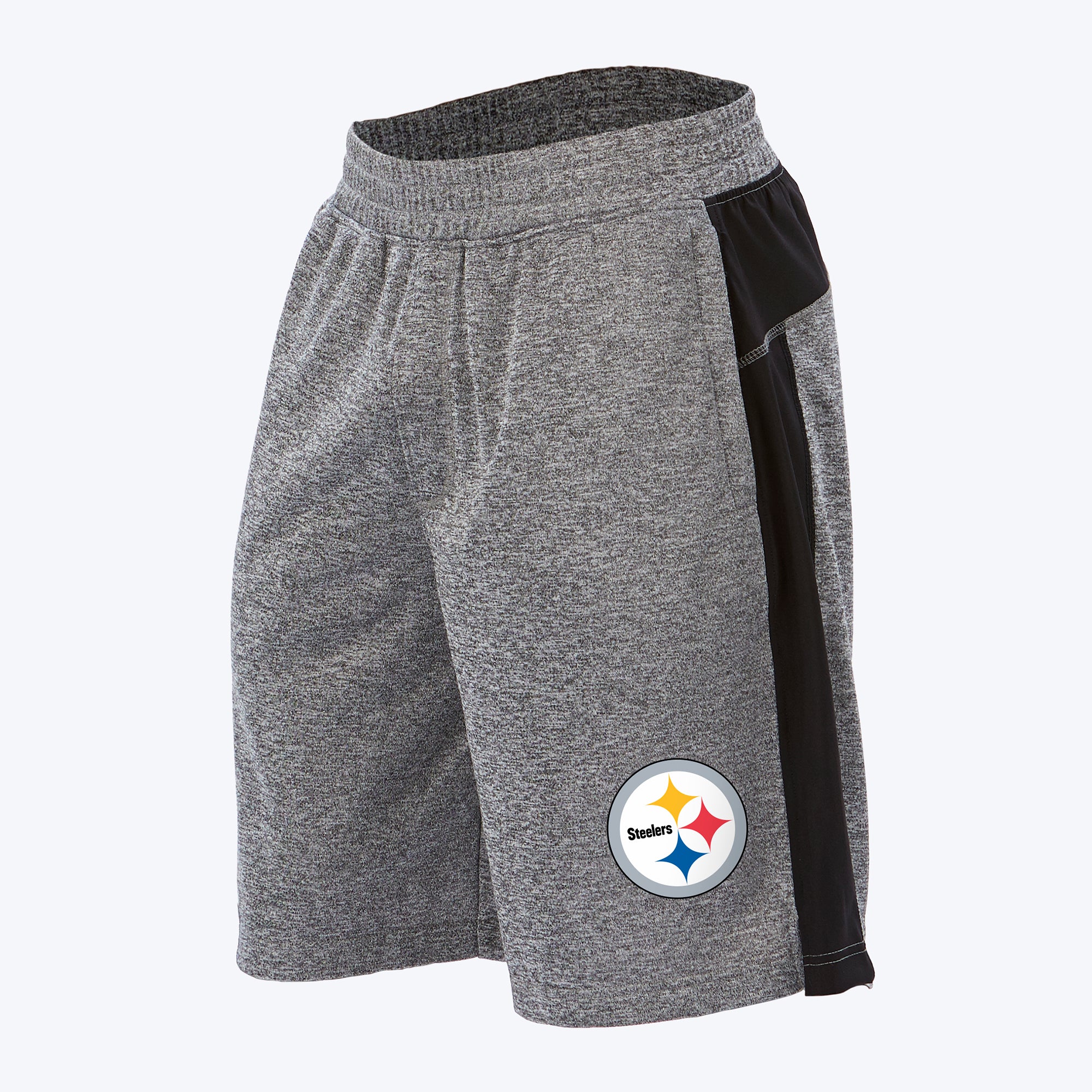 Zubaz NFL Pittsburgh Steelers Men's Pants, Black, Large :