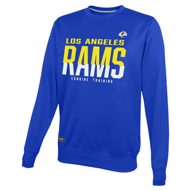 Outerstuff NFL Men's Los Angeles Rams Pro Style Performance Fleece Sweater
