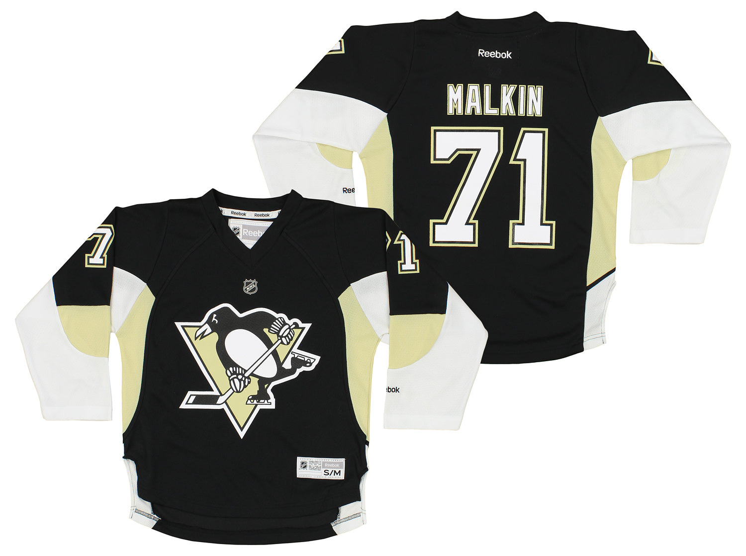 NHL Pittsburgh Penguins Evgeni Malkin #71 Reebok Hockey Jersey