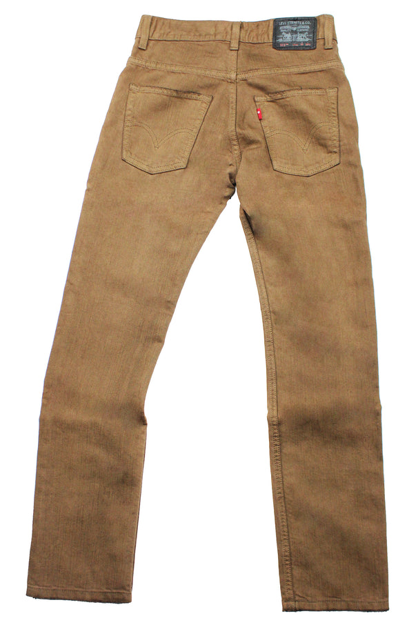 Levi's Youth Boys Skinny 511 Jeans Pants - Brown