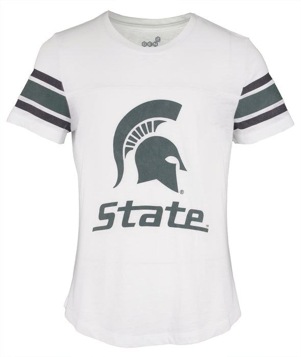 OuterStuff NCAA Youth Girls Michigan State Spartans Team Pride Burnout Tee