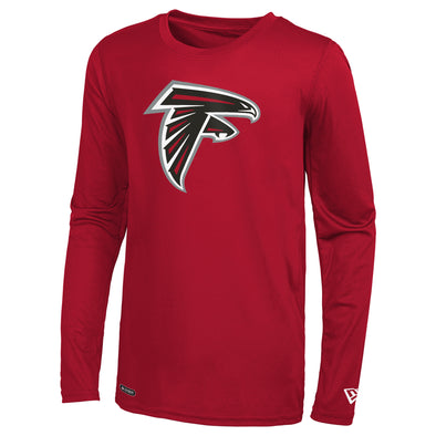 New Era NFL Men's Atlanta Falcons Stadium Logo Long Sleeve Performance Shirt