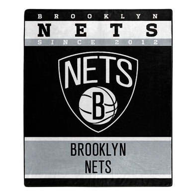 Northwest NBA Brooklyn Nets Raschel Throw Blanket