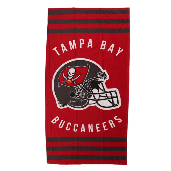 Northwest NFL Tampa Bay Buccaneers "Stripes" Beach Towel, 30" x 60"