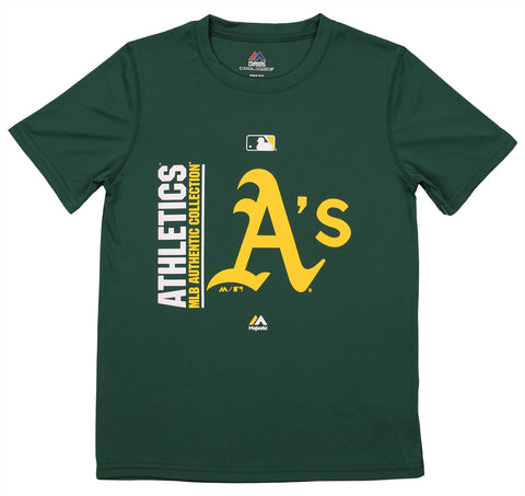 Outerstuff MLB Youth Oakland Athletics Short Sleeve AC Team Icon Tee