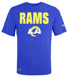 New Era NFL Men's Los Angeles Rams 50 Yard Line Dri-Fit T-Shirt