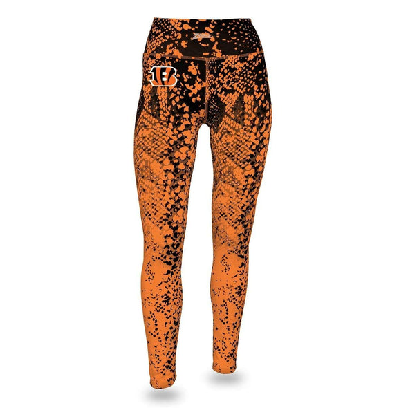 Zubaz NFL Women's Zubaz Cincinnati Bengals Logo Leggings – Fanletic
