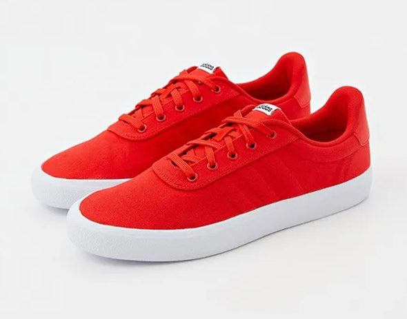 Adidas Men's Vulc Raid3r Skateboarding Shoes, Vivid Red/White