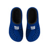 FOCO NFL Men's New York Giants Sherpa Lined Big Logo Clogs